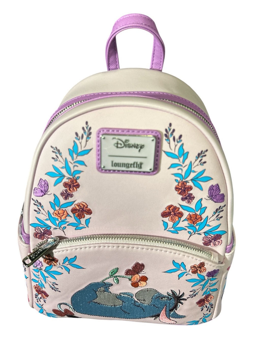 Loungefly Disney Winnie the Pooh Eeyore Floral Mini Backpack BoxLunch Exclusive